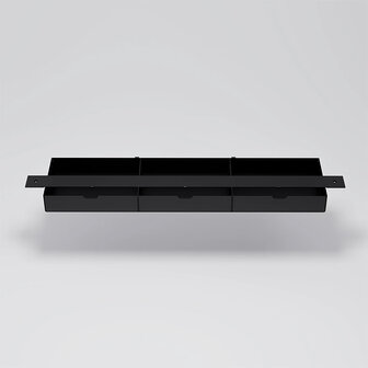 Tiptoe New Modern met lades zwart