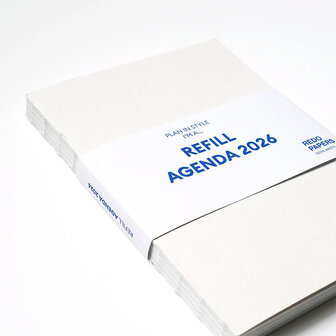 Redopapers Agenda 2026 REFILL