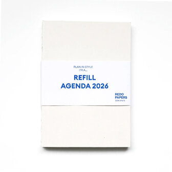 Redopapers Agenda 2026 REFILL