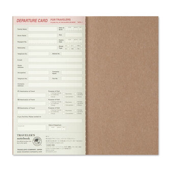 Traveler&#039;s notebook - 2026 Weekly and Memo Refill Jaaragenda