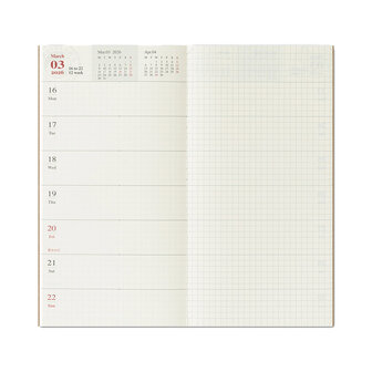 Traveler&#039;s notebook - 2026 Weekly and Memo Refill Jaaragenda