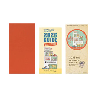 Traveler&#039;s notebook - 2026 Monthly Diary regular size