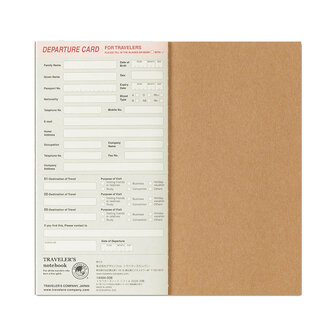 Traveler&#039;s notebook - 2026 Monthly Diary regular size