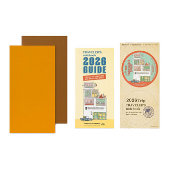 Traveler&#039;s notebook - 2026 Weekly Vertical Diary regular size