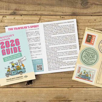 Traveler&#039;s notebook Passport Size Diary 2026 Monthly