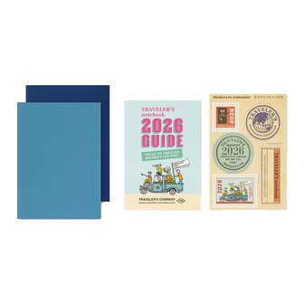 Traveler&#039;s notebook Passport Size Diary 2026 Weekly Jaaragenda
