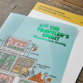 Traveler&#039;s notebook Diary 2026 Clear Folder 