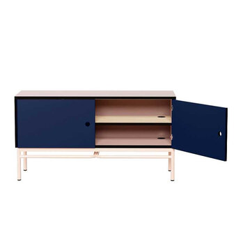Les Gambettes Elienor marine blauw