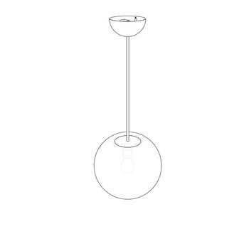 Design House Luna Lamp Small 16cm