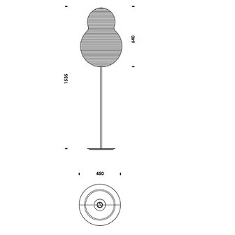 Normann Copenhagen Puff Floorlamp