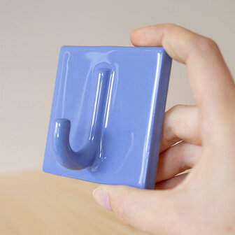 Studio Lotte Swart lavendelblauw hangop enkel