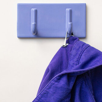 Studio Lotte Swart hoangop double lavendelblauw