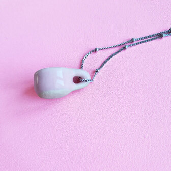 Studio Lotte Swart Mini Mok Bedeltje Lichtroze