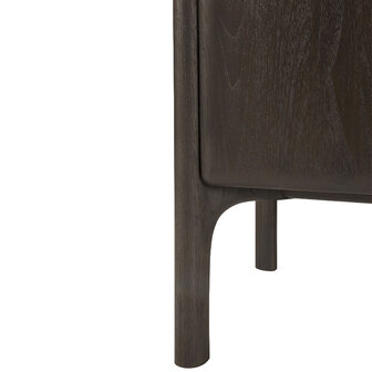 Ethnicraft PI dressoir of buffetkast 230cm Teak Donkerbruin