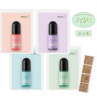 Midori Yuru log refill ink green