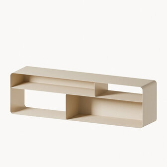 Metallbude  lowboard Tavir cashew
