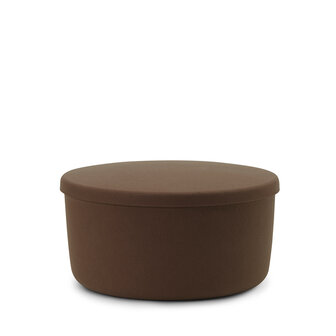 Normann Copenhagen Hide storage pouf large
