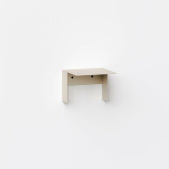 Tiptoe Pli floating shelf 20 cm creme
