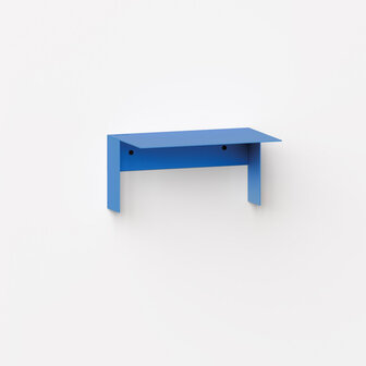 Tiptoe Pli floating shelf 30 cm azur blue
