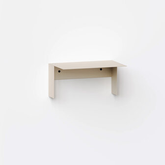 Tiptoe Pli floating shelf 30 cm creme white