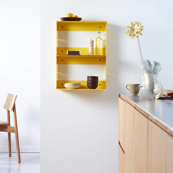 Tiptoe Pli floating shelf  napels yellow