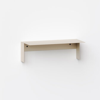 Tiptoe Pli floating shelf 45 cm creme white