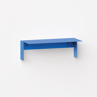 Tiptoe Pli floating shelf 45 cm azur blue