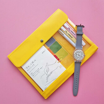 Nahe general purpose case A5 yellow