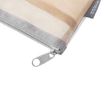 Midori Mesh Pen and Tool Etui - Grijs