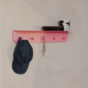 Metallbude Wandkapstok Malou 60cm