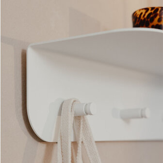 Metallbude Wandkapstok Malou 90cm