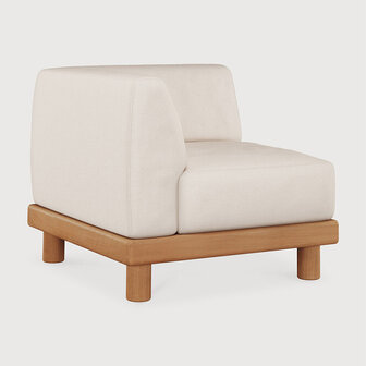 Ethnicraft Monocle outdoor sofa hoekelement