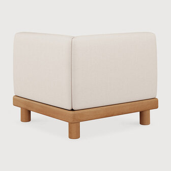 Ethnicraft Monocle outdoor sofa hoekelement