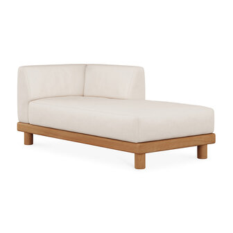 Ethnicraft Monocle outdoor modulaire sofa - Lounge bed