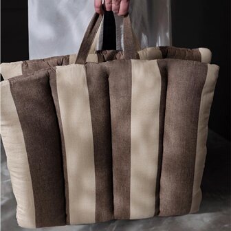 Ferm Living Strand Folding Opvouwbare Mat Gestreept