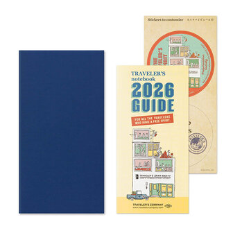 Traveler's notebook - 2026 Second Half Weekly and Memo Refill