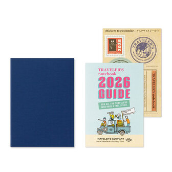 Traveler's notebook Passport Size Diary 2026 Second Half Weekly agenda
