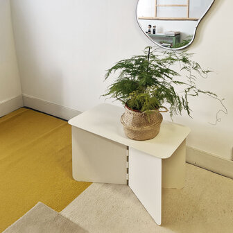 XXL Sale Puik Hinge Bijzettafel Large Creme wit (RAL 9001)