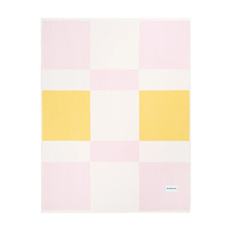 Maison Deux katoen plaid 