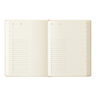 Midori MD Notebook Diary 2027 A6 - 1 day 1 page