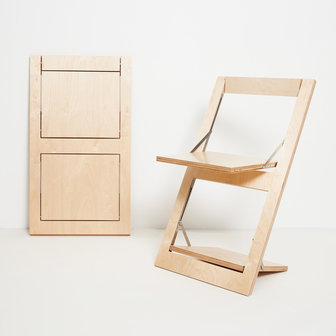 Ambivalenz Folding Chair natural birch