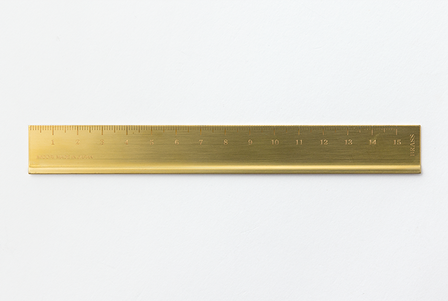 Midori Brass ruler