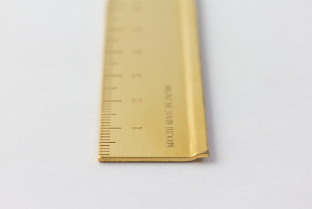 Midori Brass Ruler