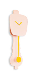 kloq wandklok peach pastel