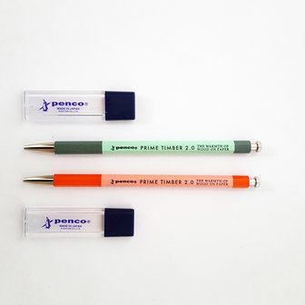 Penco Prime Timber pencil pink and mint