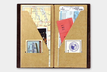 Traveler&#039;s notebook refill 020 kraft paper folder