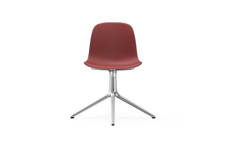 Normann Copenhagen Form chair swivel  4L red