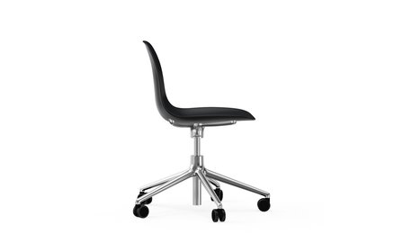 Normann Copenhagen Formchair gaslift Swivel zwart 