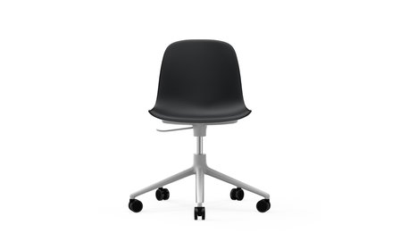 Normann Copenhagen Formchair gaslift Swivel zwart