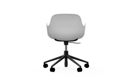 Normann-Copenhagen-Form-Swivel-Armchair-5W-gaslift white